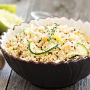quinoa en plato