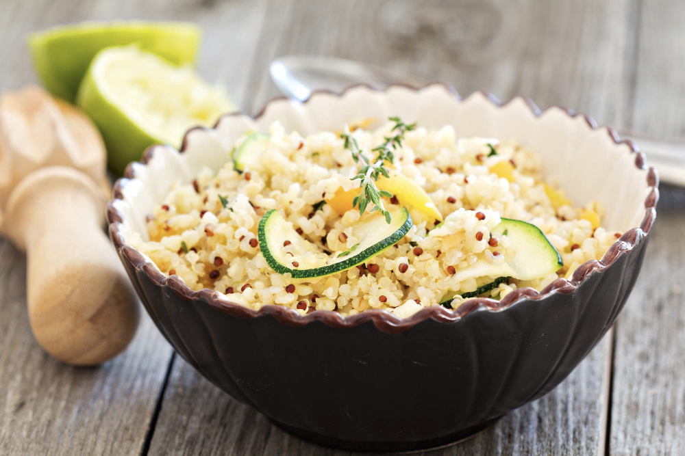 quinoa en plato