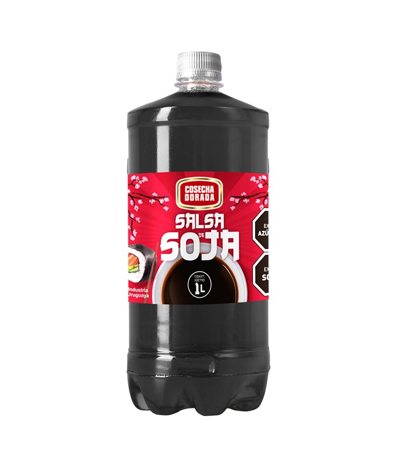 Salsa de Soja "Cosecha Dorada" - 1 L Caja Cerrada