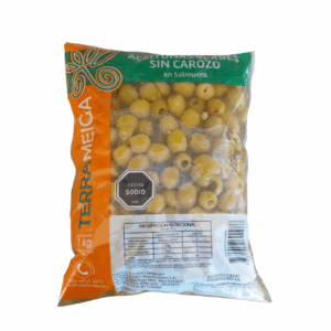 Aceitunas Verdes Sin Carozo - Sachet de 1 Kg