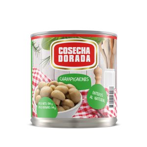 Champiñón Entero Cosecha Dorada 184g