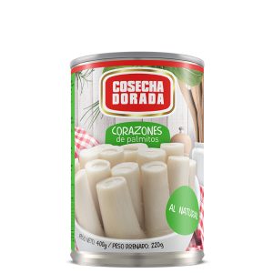 Palmito Entero Cosecha Dorada 400g