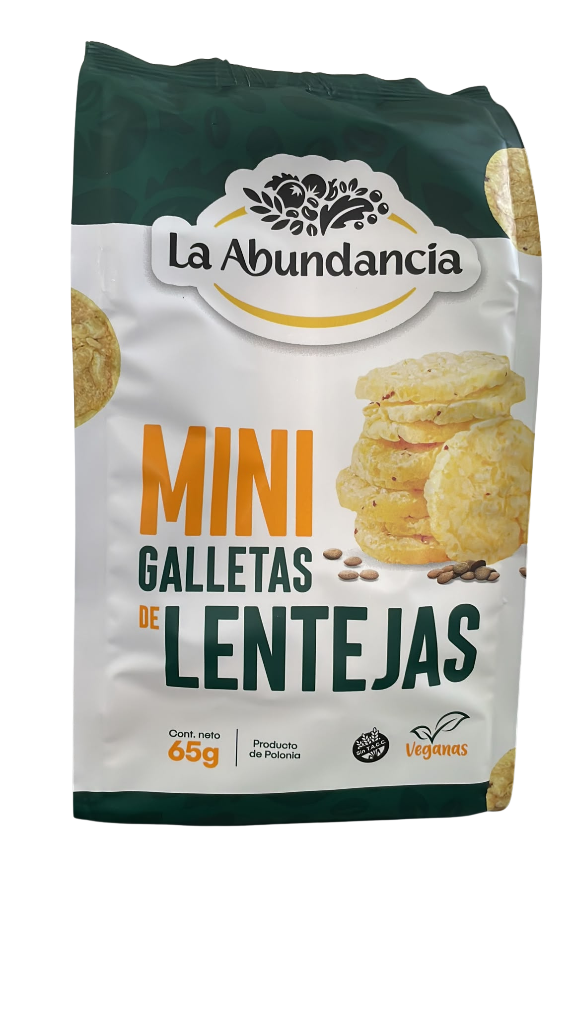 Mini Galletas de Lentejas - 65g